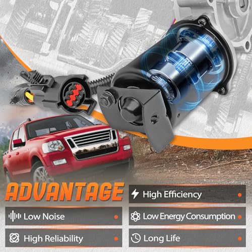 Image of 600-926 4WD Transfer Case Motor Compatible with Ford Explorer Sport Trac 2001-2002 V6 4.0L, Ranger Battery EV (EV /BEV) 1998-2002, OE Number# YL5Z7G360AA