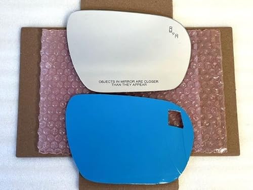 Replacement Blind Spot Mirror Glass with Full Size Adhesive for 2013-2018 Hyundai Santa Fe SPORT Passenger Side View Right RH