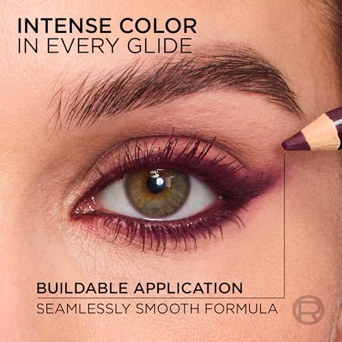 L'Oreal Paris Haute Couleur Kohl Eyeliner Pencil, Intense Eye Liner Color with Smooth Gel-Like Formula, Up To 12HR Eye Makeup Wear, 150 Burgundy Cashmere - image 2