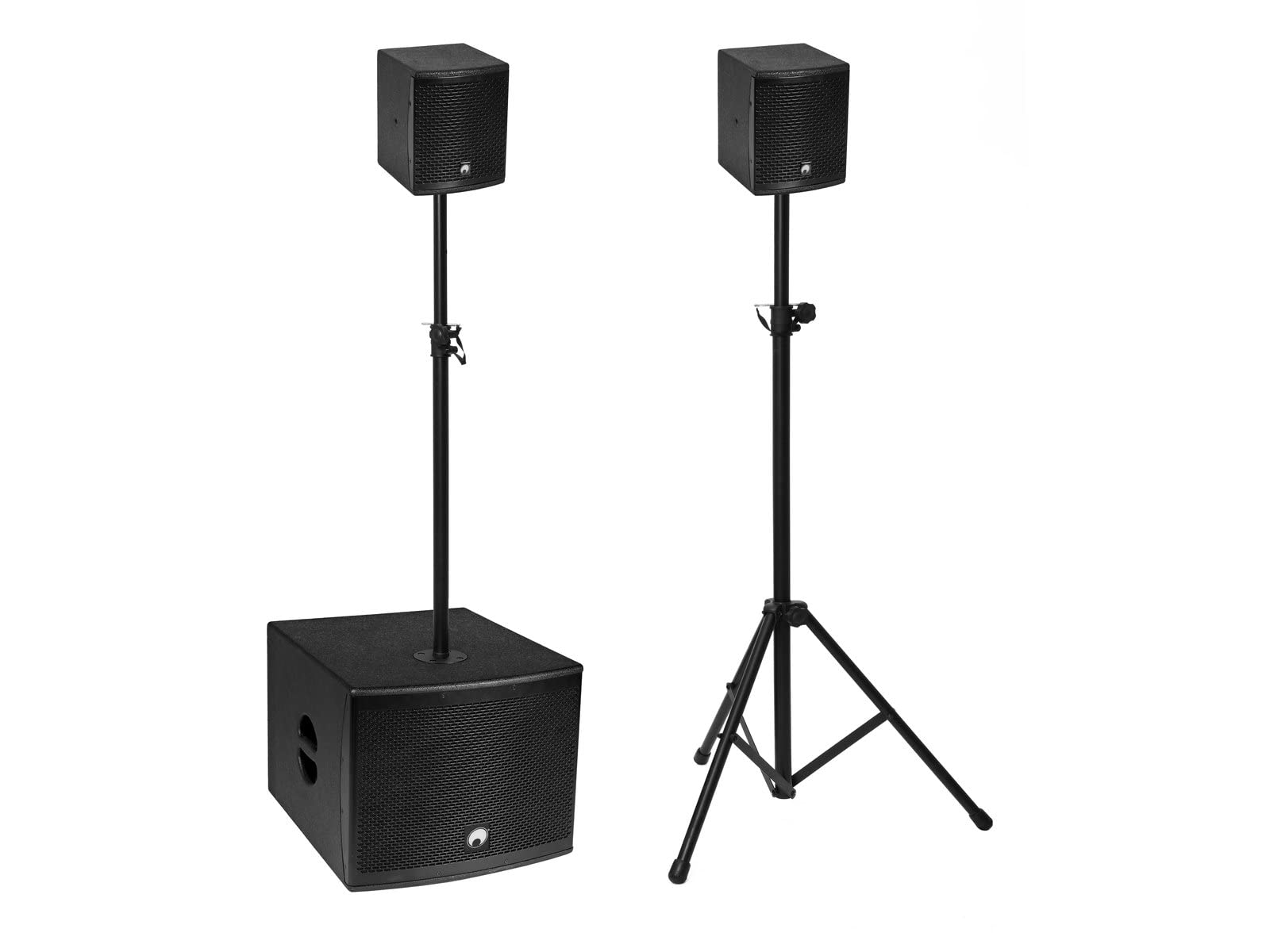 OMNITRONIC MOLLY-12A Subwoofer aktiv schwarz | Aktiver 12"-Subwoofer mit DSP und Bluetooth