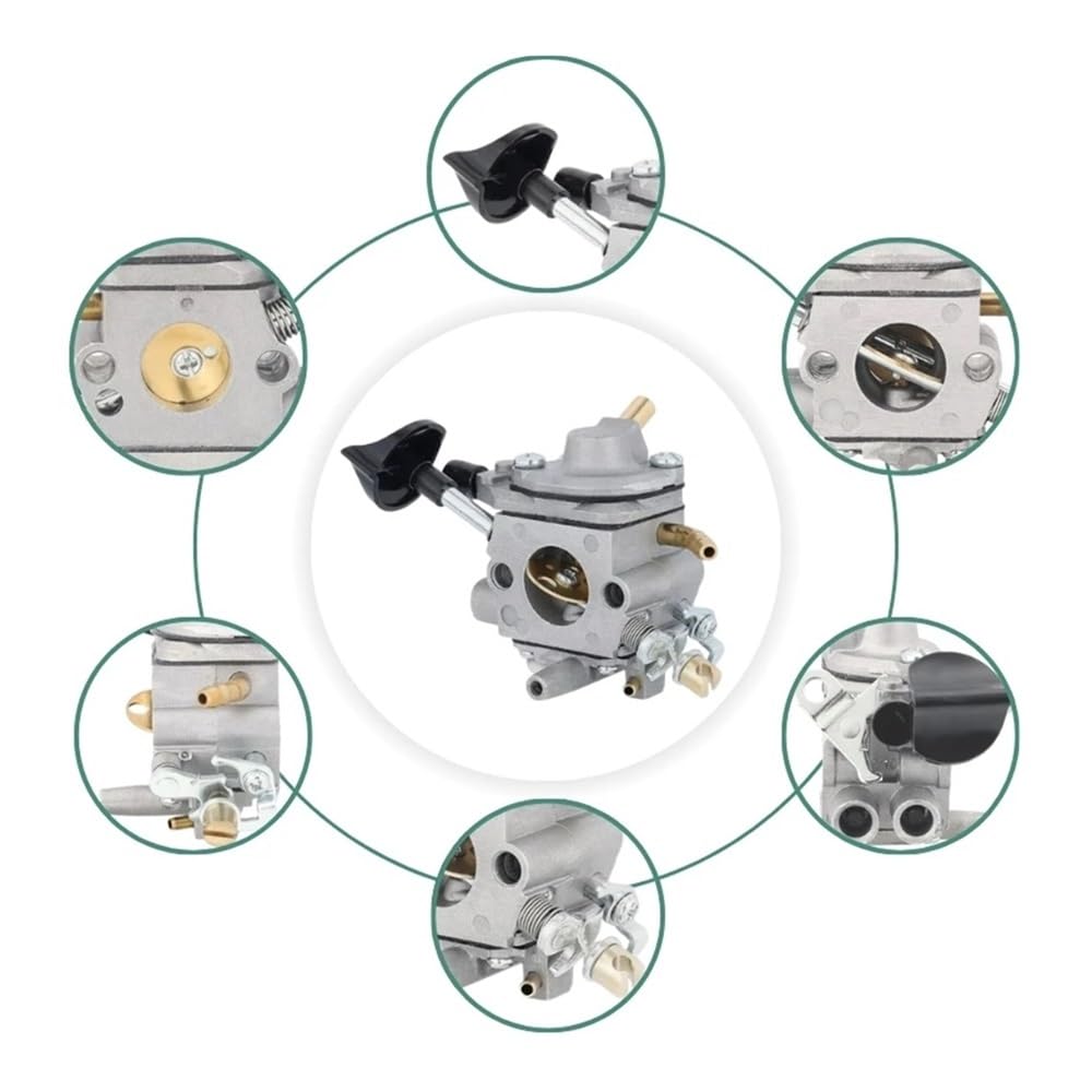 Kit de repotenciación de carburador BR600, Filtro de Aire, línea de Aceite, Compatible con STI BR500 BR550 BR600 BR 600 BR700, Piezas de Herramientas de Limpieza de jardín y hogar