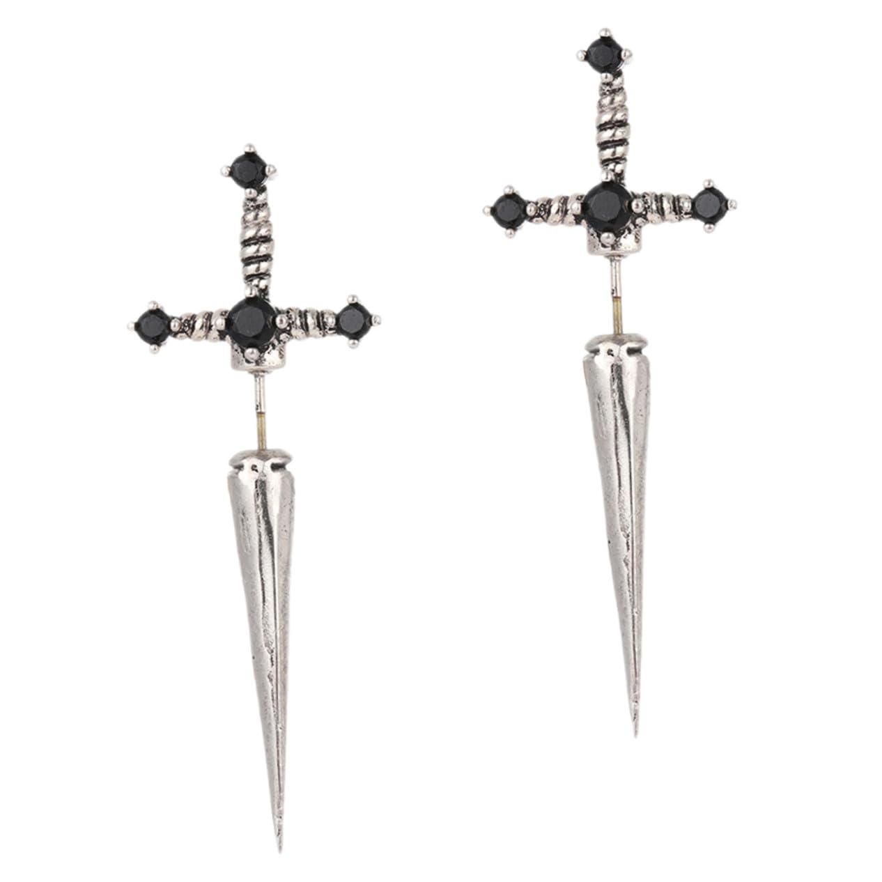 Boucles d'oreilles épée légères et confortables au style unique - 8