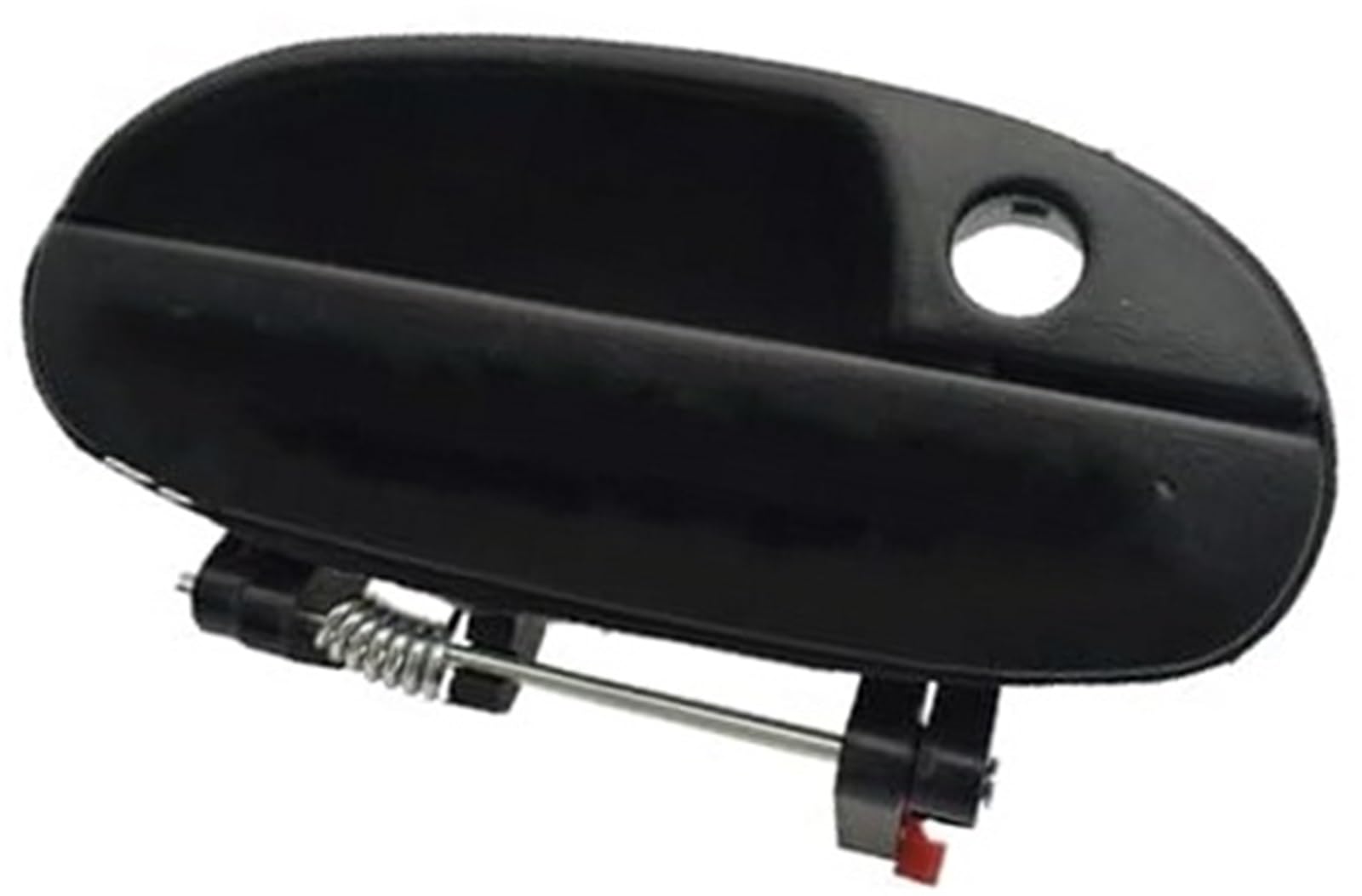 Vectzeta Black Front Right Car Exterior Door Handle, For Daewoo, For Lanos 1995-2002 96226329 96226330 96226249 96226250 Outside Outer Front Rear Left Right Car Outer Handle Cover(Black Front Right)