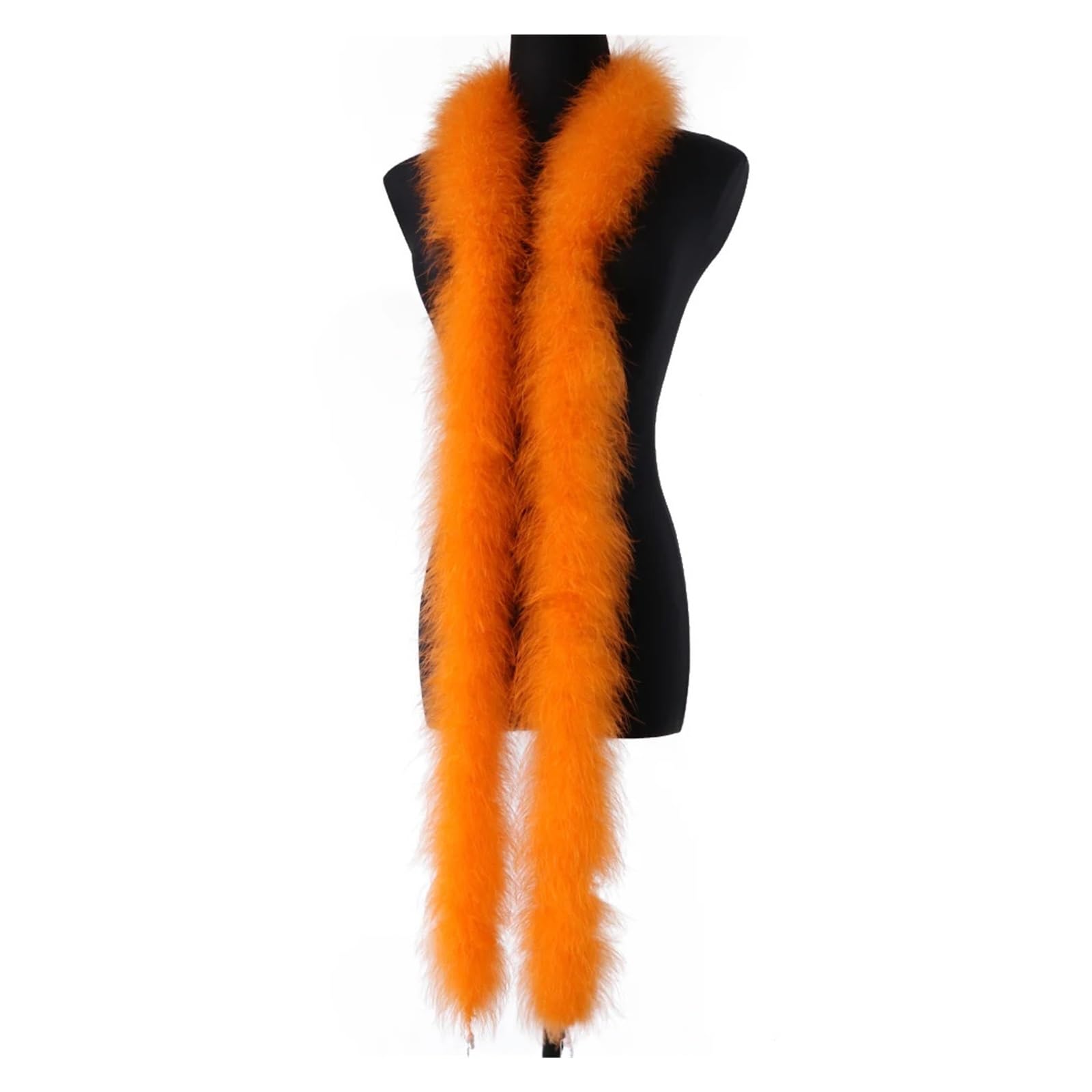 Bunte Federboas Flauschige Marabu-Federboa for Hochzeit, Party, Kostüm, Basteln, Bühnendekoration, Flauschige Federboas, DIY-Federn(Color 9,50G)