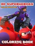  Color Palette! - 3D Superheroes Coloring Book: Discover The Hero World With Our 3D Animated Superheroes