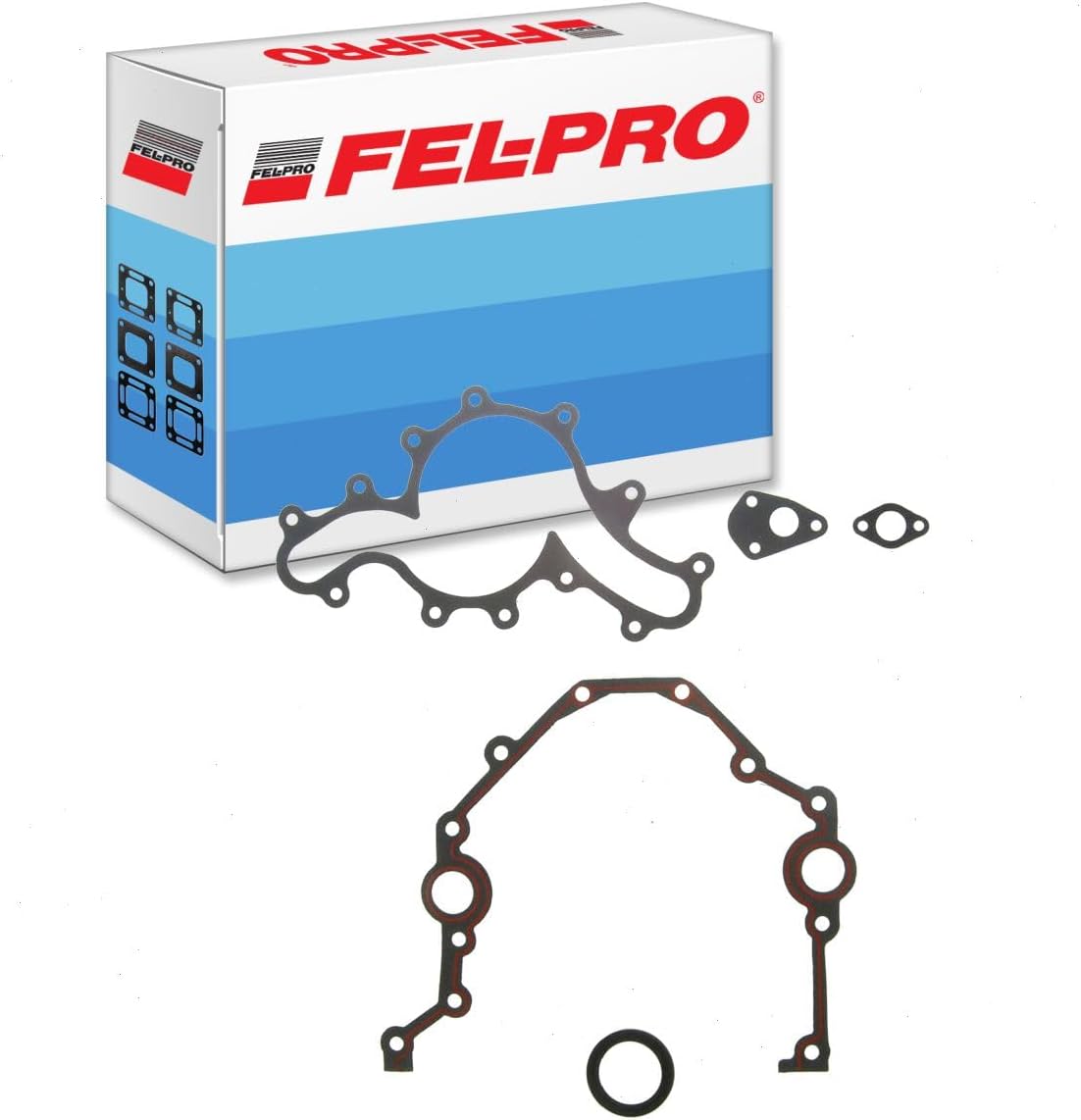 Engine Timing Cover Gasket Set compatible with Ford Mustang 4.0L V6 2005-2010