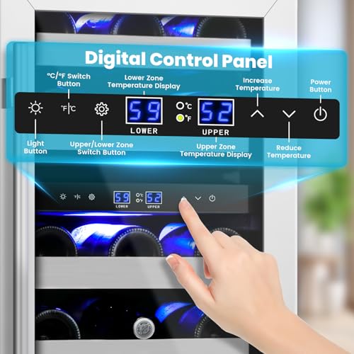 Stainless Steel Wine Cooler Refrigerator