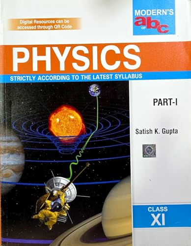 Image of Modern ABC Physics for Class 11 CBSE - Part 1 & 2 - As Per NCERTs - Combo Set of 2 Books [ORIGINAL BOOKS WITH HOLOGRAM-TOP GRADE PAPER & PRINT] ... [PRICE INCLUDES ADDITIONAL DELIVERY CHARGES]