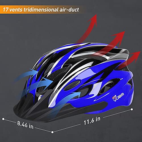 JBM Adult Cycling Bike Helmet Specialized for Men Women Safety Protection CPSC Certified Adjustable Lightweight Helmet… - Image 6