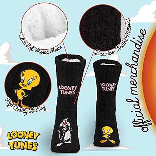 Looney Tunes Space Jam Women Slipper Socks, Warm Anti Slip Socks With Extra Grip2