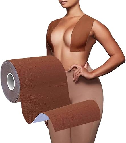 Cinta adhesiva para senos, Boobytape para levantamiento de senos, a prueba de sudor, agradable a la piel con material médico seguro, cinta Bob para