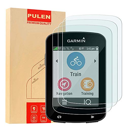 PULEN [3 unidades] Compatible con Garmin Edge 530/830 Protector de pantalla, vidrio...