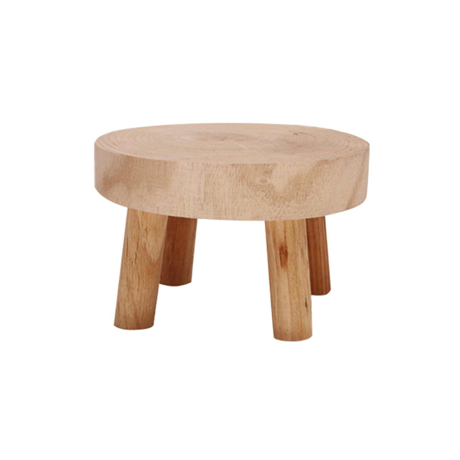 PHSP Contenants Et Accessoires Pour Plantes Tabouret Bas Multifonctionnel De Salon À La Maison Banc Jardin Extérieur En Bois Multi-tailles Support Plante Pot Étagère Pots Fleurs Jard, 50*17*22cm