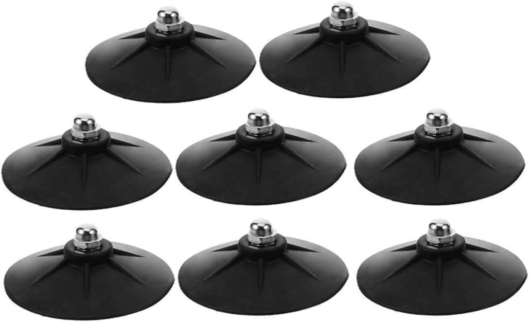 GALPADA 8pcs Rubber Suction Cups Boxing Bag Accessories Suction Base Sturdy Replacement Set for Freestanding Punching Bag Home Gym Training