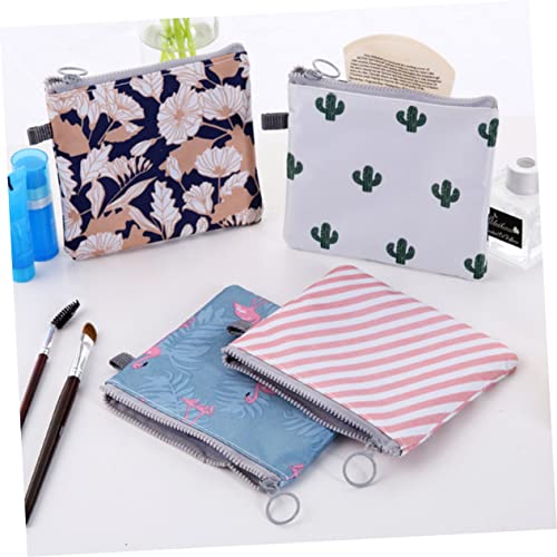 NIYANGLE 5 Pçs Saco De Armazenamento De Guardanapo Mudança Bolsa De Ombro Titular Almofada De Enferm