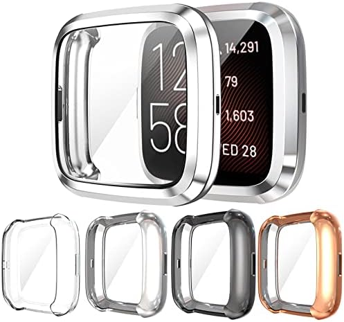 Cassaforte Cisa Fitbit Versa 3 | Versa Sense 1 TPU Protective Cover Bumper Protector Case | Shopee Singapore Cardiofrequenzimetro Con Fascia Garmin - Foto 13