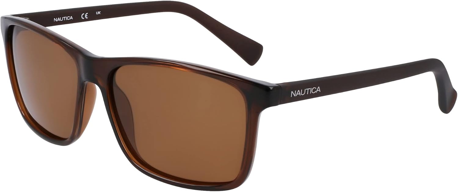 Nautica mens N2246s Rectangular Sunglasses