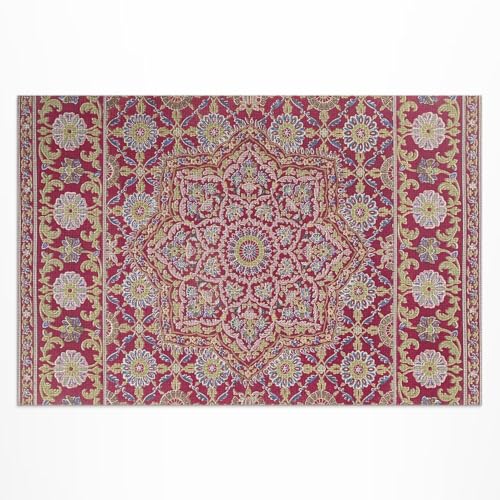 Tapis extérieur imperméable et résistant à la décoloration pour balcon et jardin - 2