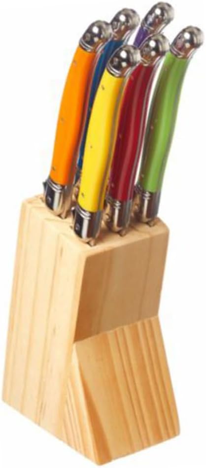 Bamboo Knife Holder Rack Multi-Functional Kitchen Storage Organizer Adjustable Design for Utensils Natural Bamboo Slope Structure for Home and Professional Chefs