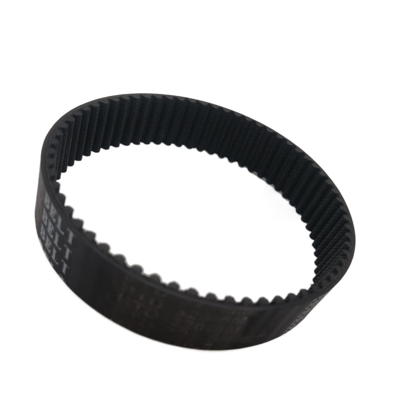 Xuulan Riem 126XL 128XL 130XL 132XL 134XL 136XL tandriem met gesloten ring, katrol van zwart rubber, breedte 10 mm, 12 mm, 15 mm, tandriemschijf