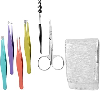 Juego de recortadores de cejas 6 unids pinzas...