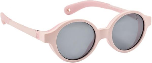 BÉABA, Lunettes de soleil pour bébé 9-24 mois, Protection 100% UV - CAT 3, Protection Latérale, Confort Optimal, Branches ajustables 360°, Bleu perle - 4