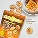 Drizzilicious Mini Flavored Rice Cakes French Toast - Rice Crisps, Healthy Snack for Adults and Kids, Vegan, Gluten Free Snack, Allergen Free, Only 90 Calories Per 21 Pieces - 4 oz (Pack of 1)