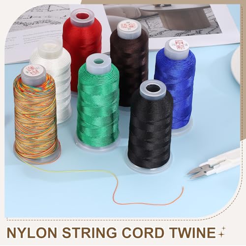 Hilo de nylon PATIKIL de 823 m, colorido miniatura 4