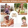 Culinavog 6 Pcs Bandeau Cheveux Femme, Large Headband Bohème Élastique avec Noeud, Antidérapant Serre-Tête Doux, Accessoires Cheveux Multicolores pour Yoga, Sport, Quotidien #5