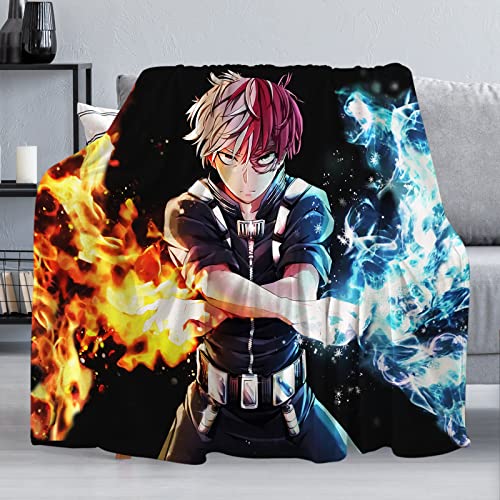 Anime Lightweight Blankets Air Conditioner Throw Blanket 3D Printed Soft Comfortable Flannel Fleece Blanket For Bed Couch Sofa And Home Decor Gifts (50"*40") #TOP11