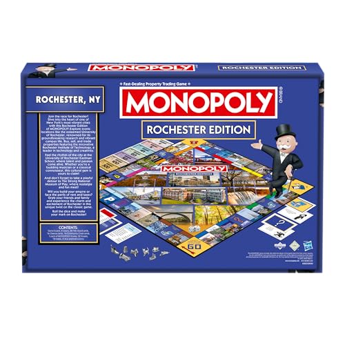 Monopoly Rochester, NY Edition Juego de Mesa miniatura 3