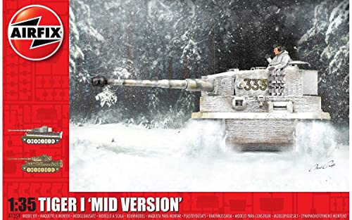 Tiger-1 Version Mid Airfix construisez votre diorama militaire historique chez vous