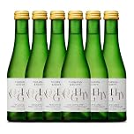Thomson & Scott Noughty Organic Sparkling Chardonnay Mini Wine Bottles 200ml Case of 6 | Alcohol Free Wine | Finest Non Alcoholic Wines | Non Alcoholic Drinks | Alcohol-free Alternative