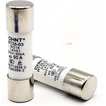 Fuse 10pcs CHINT RT28-63 2A 4A 6A 10A 16A 20A 25A 32A 40A 50A 63A Fuse Link 14X51 Fuse Fusible Core Color 40a