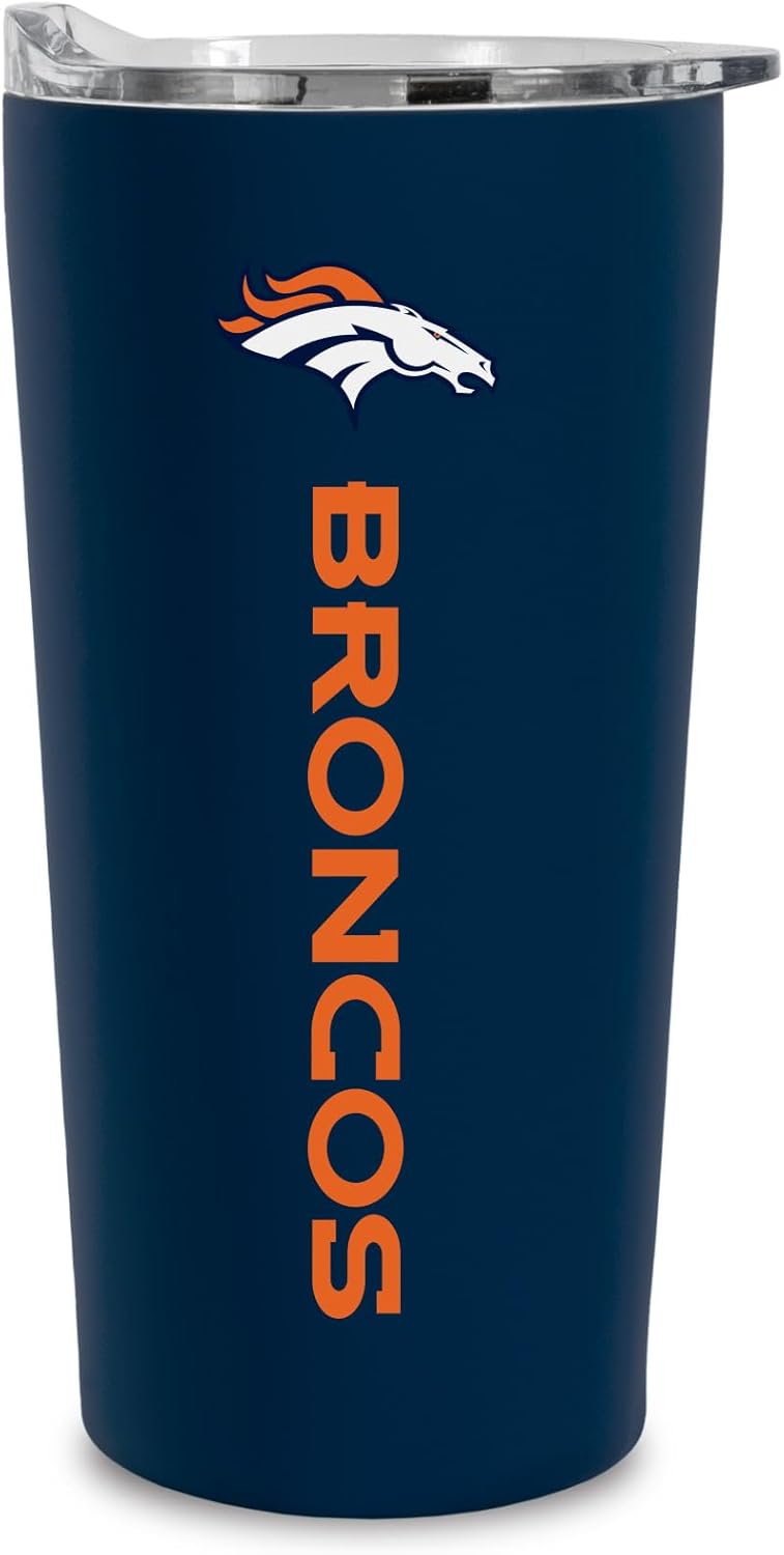 Rico Industries NFL Football Soft Touch, Easy Grip Tumbler