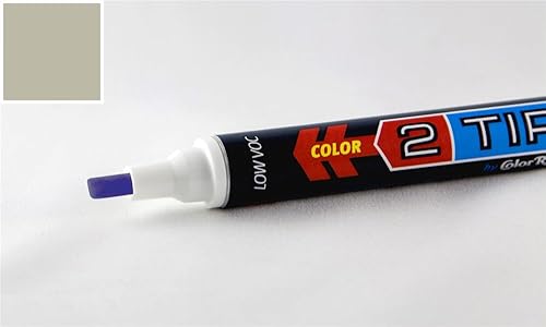 Vista 12 de ColorRite 2Tip para Buick Enclave - Pintura de retoque automotriz, gris metálico (parachoques) WA8945, paquete de color y capa transparente WA8945