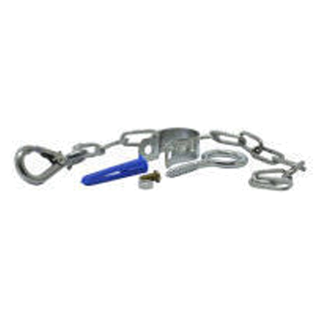 Spares2go Universal-Gasschlauch für Ofen, Set aus Gewindedichtband PTFE, Sicherheitskette und angewinkeltem Steckverbinder (91,4 cm/1,27 cm, gerader Bajonettverschluss), BS EN14800 CE