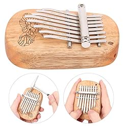 Piano à pouce Kalimba à 8 touches GECKO K-8CA avec mini instrument de percussion en bois de camphre à trou de suspension - Les Beatles, Paul McCartney, John Lennon, RIngo Starr, George Harrison Piano à pouce Kalimba à 8 touches GECKO K-8CA avec mini instrument de percussion en bois de camphre à trou de suspension – Image 7