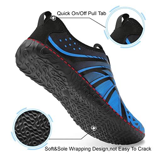 Spesoul Womens and Mens Water Shoes Breathable Quick Dry Soft Barefoot Aqua Socks for Hiking Swim Beach Surf Yoga Sport3