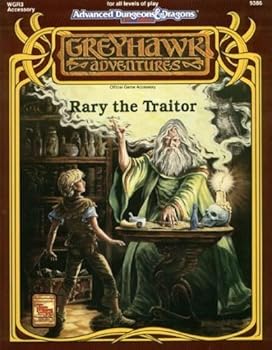 Paperback Rary the Traitor (ADVANCED DUNGEONS & DRAGONS, 2ND EDITION) Book