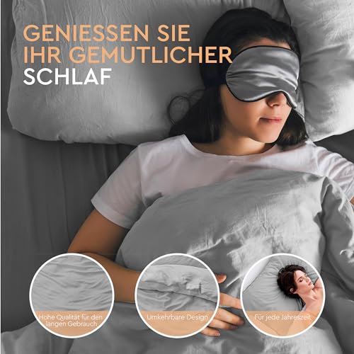 Bettwäsche Sleeptime Übergröße 100% Baumwolle für komfortable Nächte