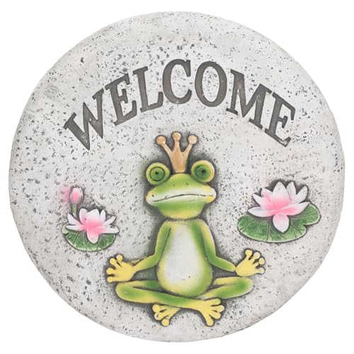 TOYANDONA Peldaños De Césped Peldaños De Jardín Decorativos Kits De Trampolines De Jardín Kit De Piedra De Paso De Hormigón Escalones Decorativos Al Aire Libre Jardín De Peldaños Cemento