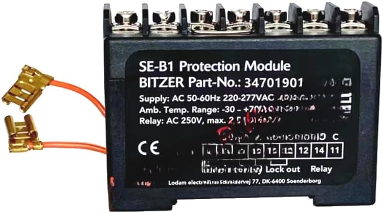 1pc new compressor protection module Lodam SE-B1/B2/E1/- B3 34702701/1710/3501 (Lodam正品 SE-B1 34701901)