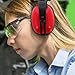 Homoyoyo Industrial Hearing Protection Range Ear Muffs Comfortable Fit Noise Cancelling Ear Muffs for Adults and Boys and Girls