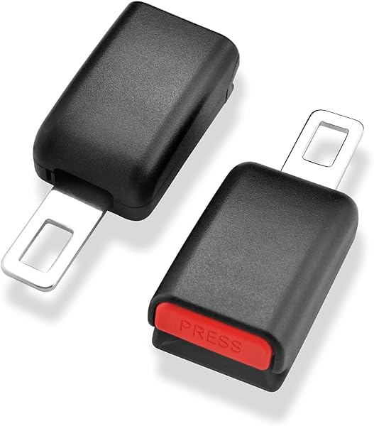 2 Pcs Accessoires de siège, 12 cm/ 4,72 Pouce, Noir - 1