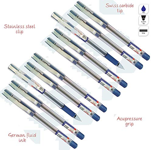 Image of Montex Mega Top Ball Pen - Blue (Pack of 20) By DTL Company
