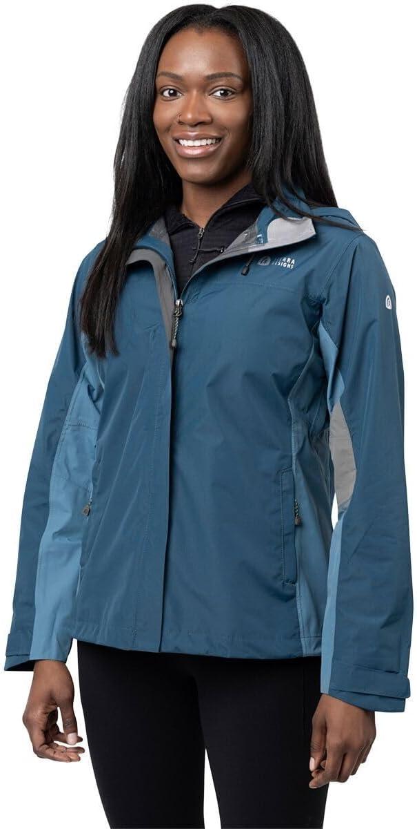 Sierra Designs Hurricane RAIN Jacket W MD Tapestry/Reflecting Pond