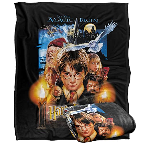 Harry Potter - Manta Suave de Tacto Sedoso (152 x 127 cm)