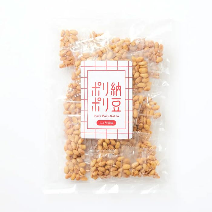 Amazon | ポリポリ納豆 5.5g×50包 しょうゆ味 乾燥納豆 スナック 国産