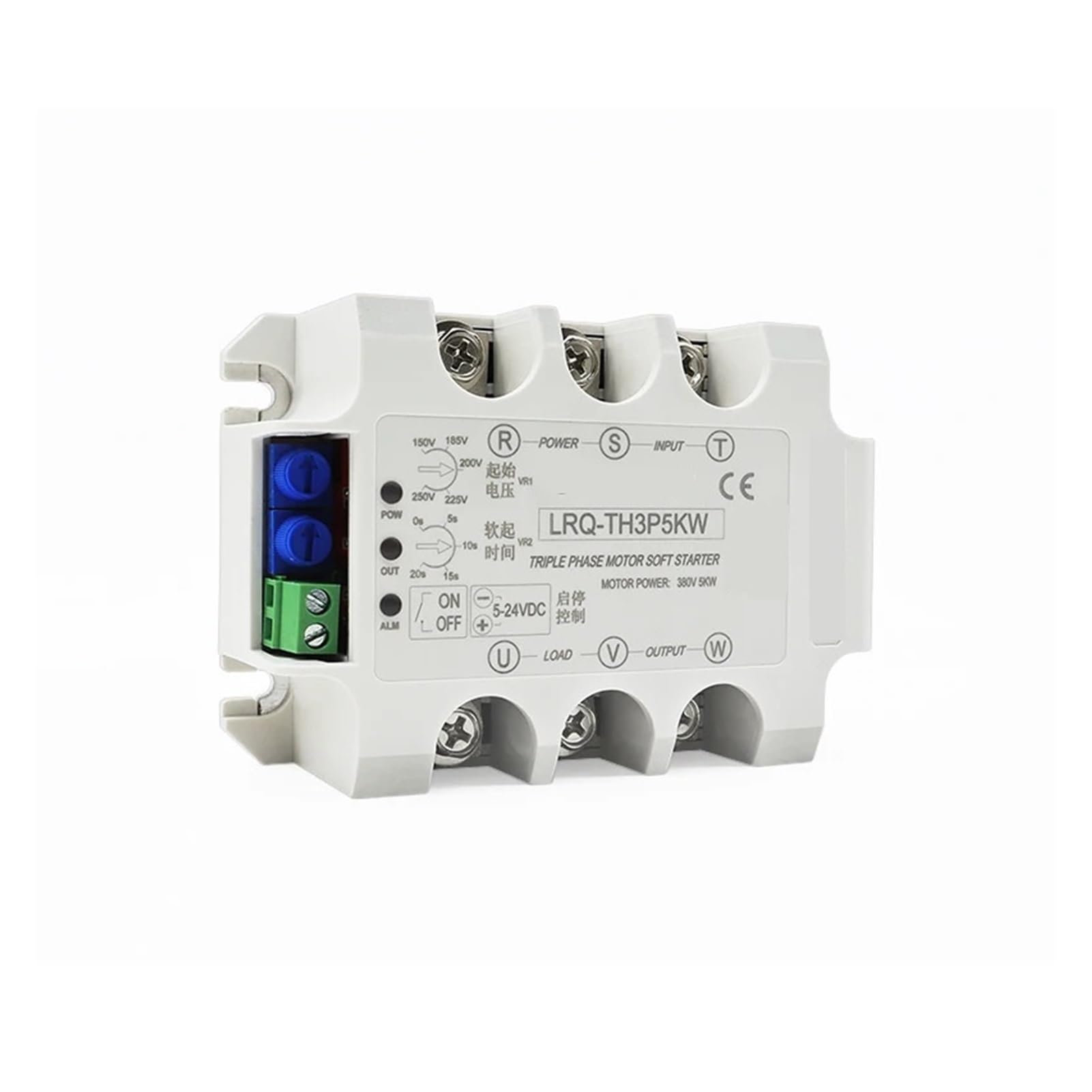 Moduli di avviamento morbido motore trifase/monofase Soft Starter Modulo di avviamento lento online Relè a stato solido Decompressione e regolatore step-down (modulo singolo 4kW)